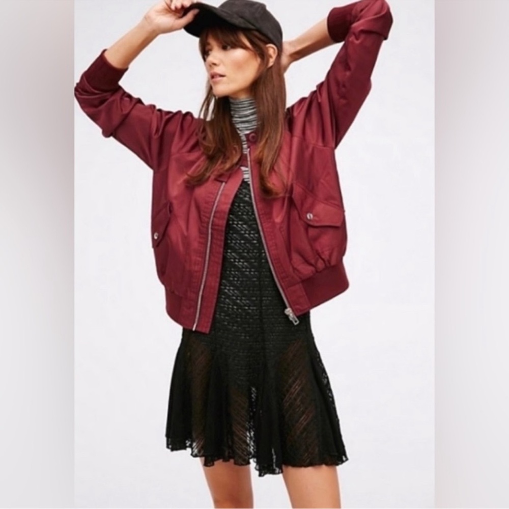 Free People Bomber Jacket Size Small